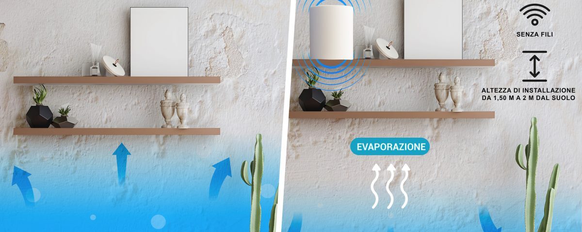 ATG - Dispositivo contro l'umidità nelle pareti